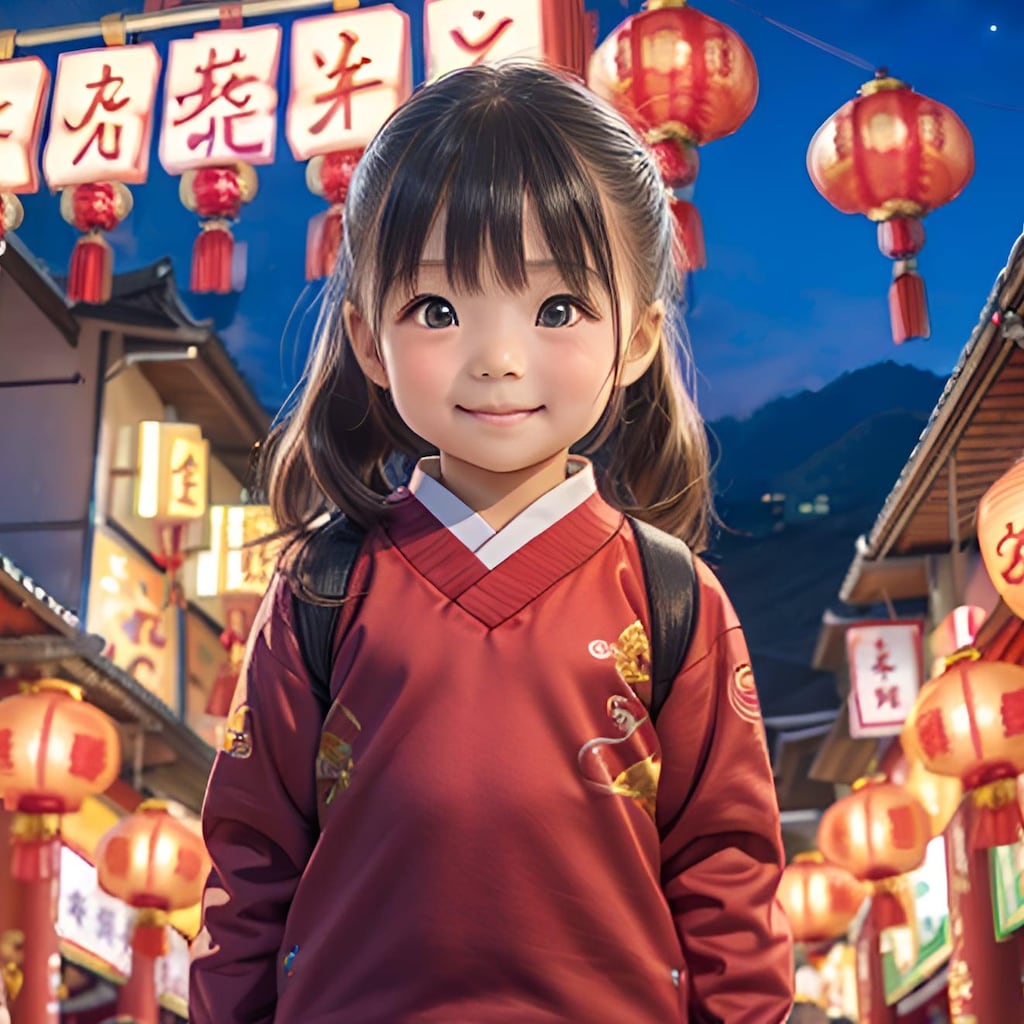 春節の街角
