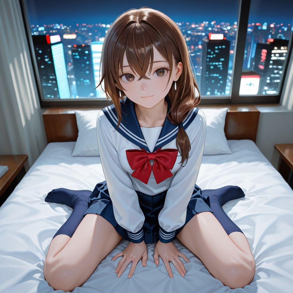 歩美 セーラー服 (12)