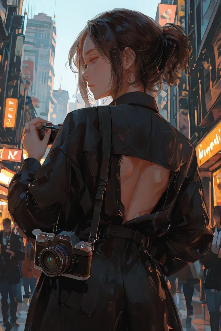 カメラ女子