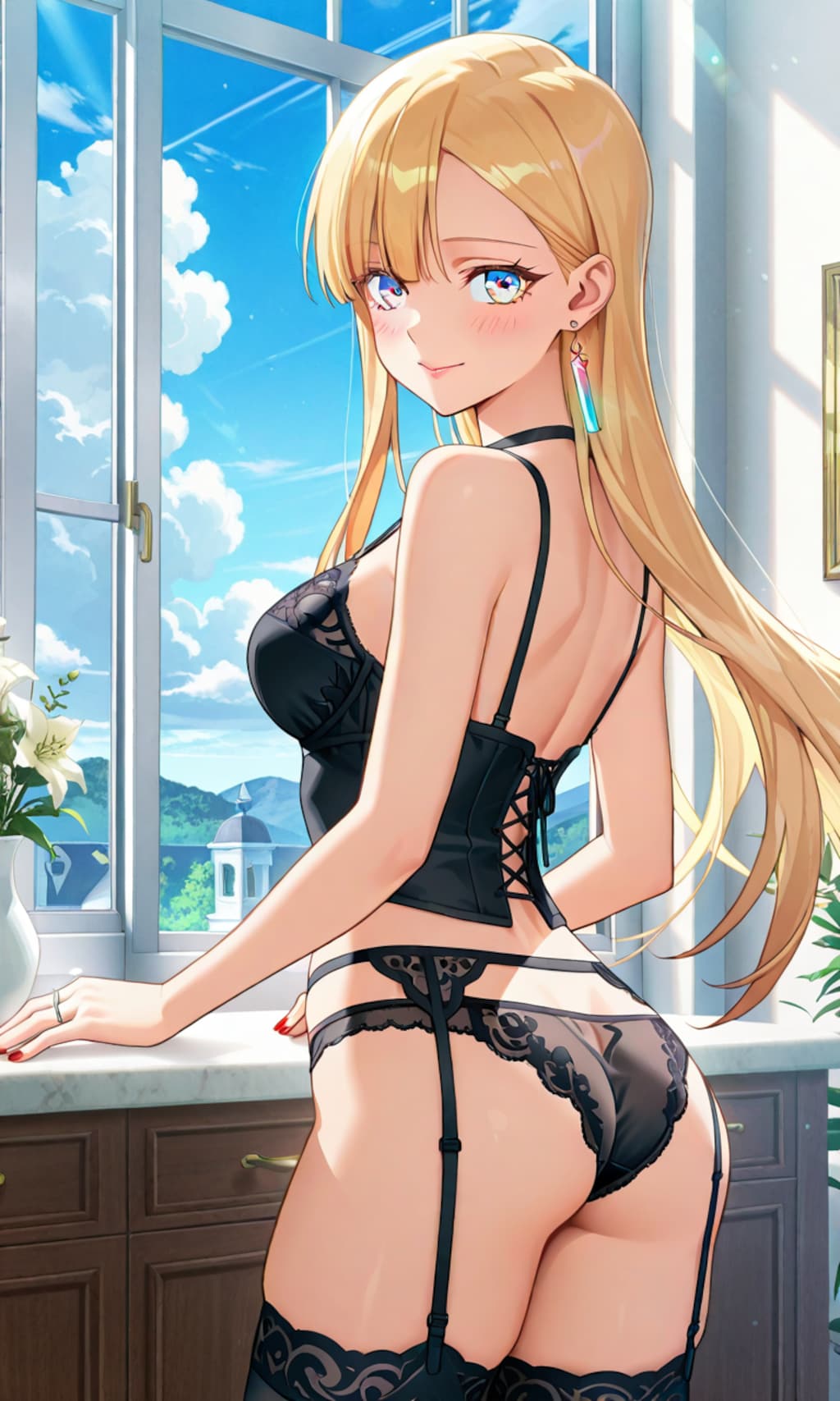 黒下着のユウグレさん