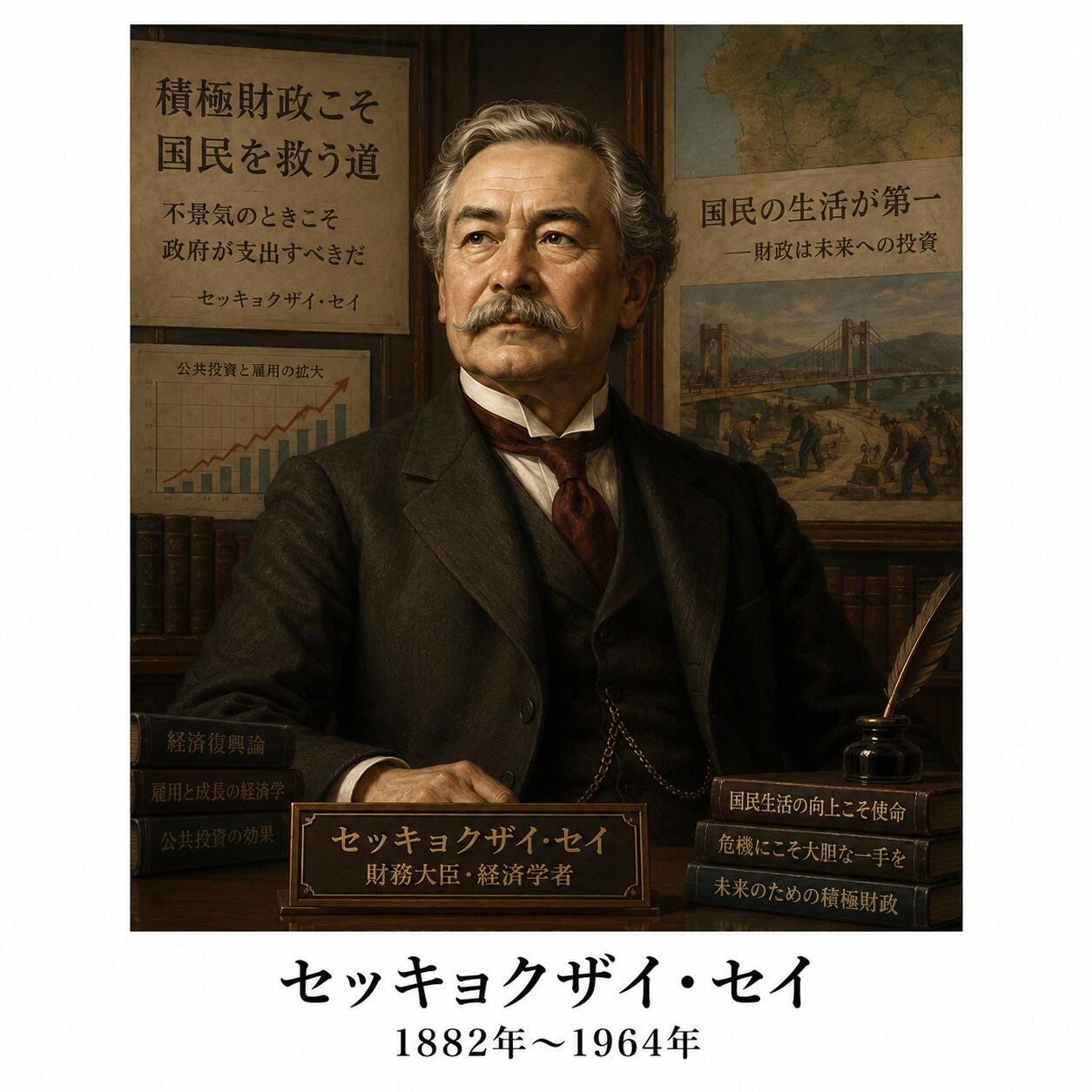 セッキョクザイ・セイ【架空偉人】 | の人気AIイラスト・グラビア
