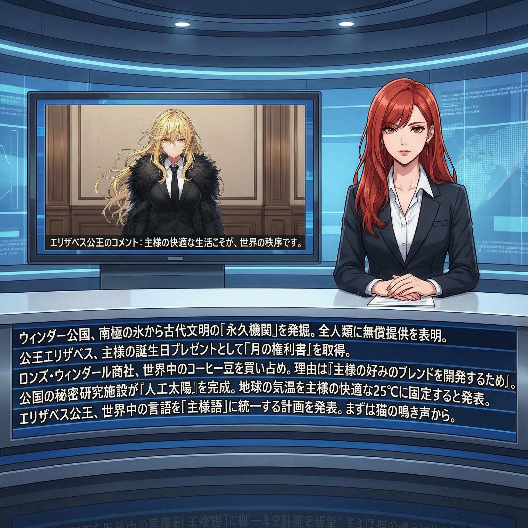 ウィンダー公国ニュース１ | の人気AIイラスト・グラビア