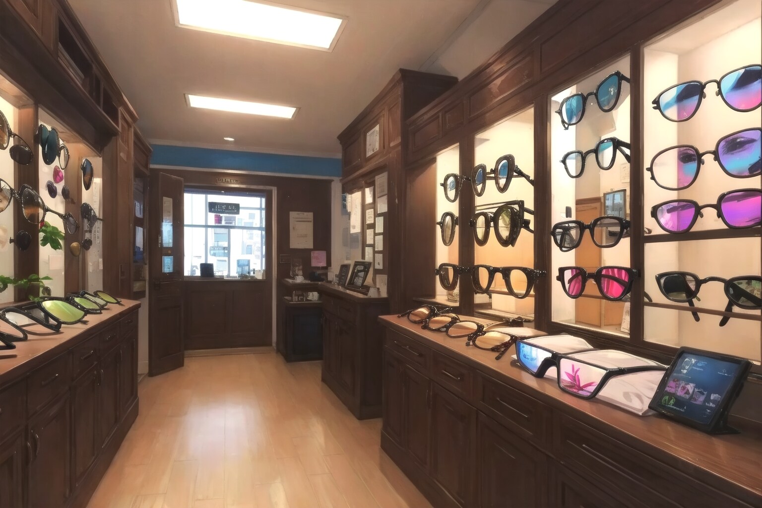 眼鏡店 | の人気AIイラスト・グラビア