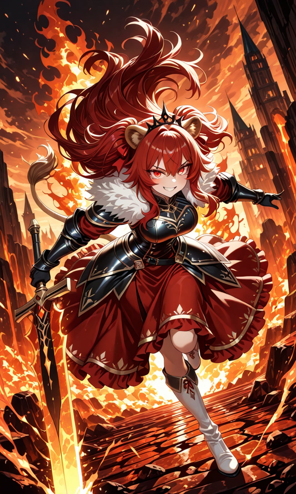 がおねぇ(シエル)戦闘