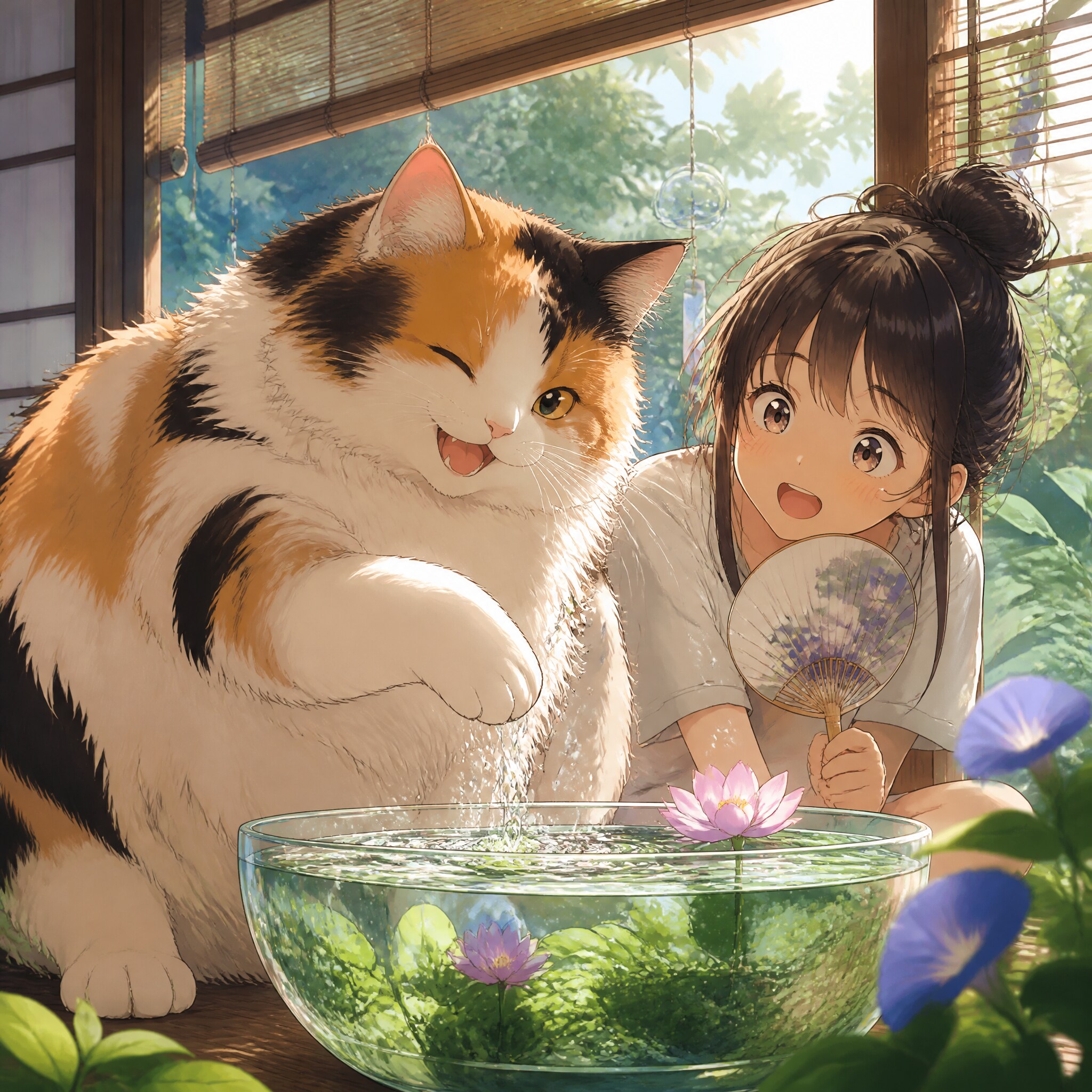 おはよう三毛殿（１２４）GPTimages2.0 | の人気AIイラスト・グラビア