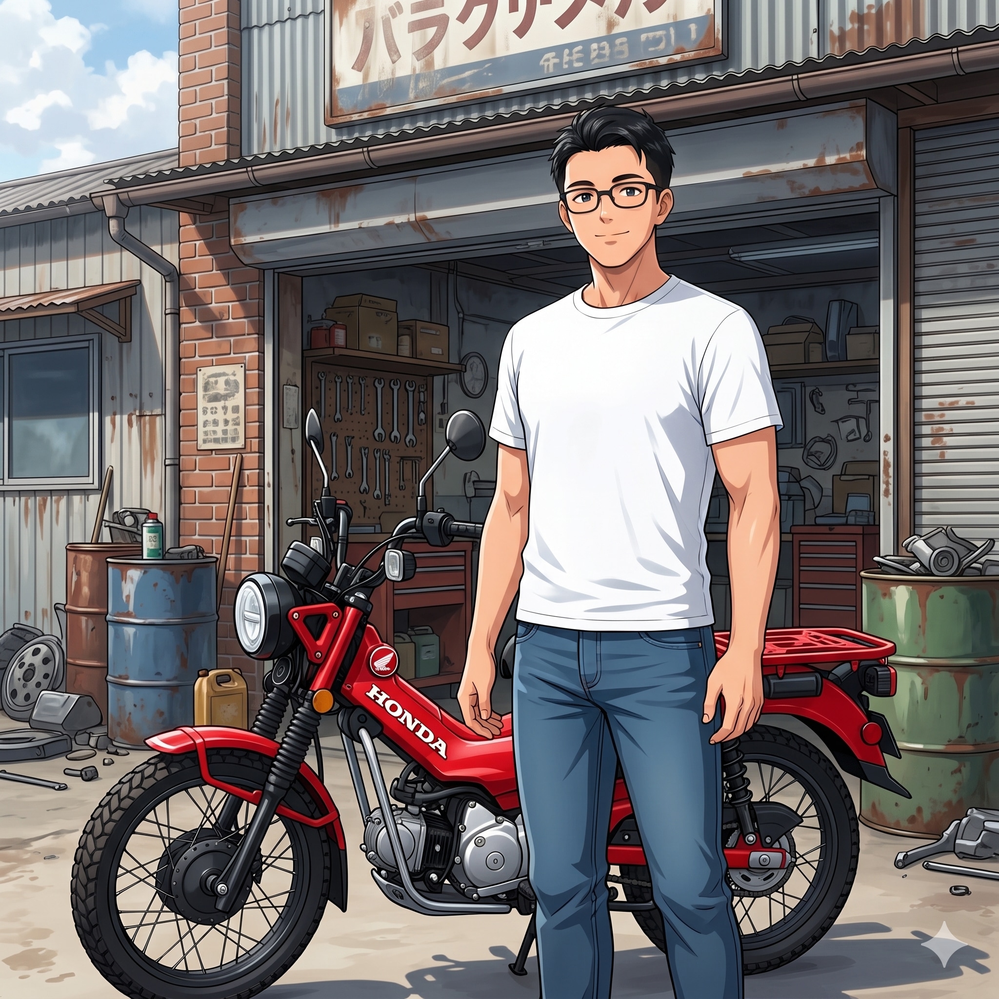 ホンダ・CT125ハンターカブ | の人気AIイラスト・グラビア