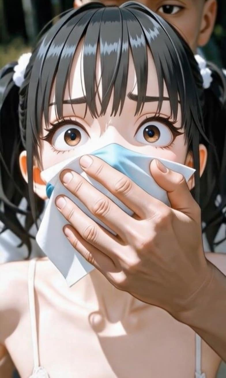 美少女大ピンチシーン