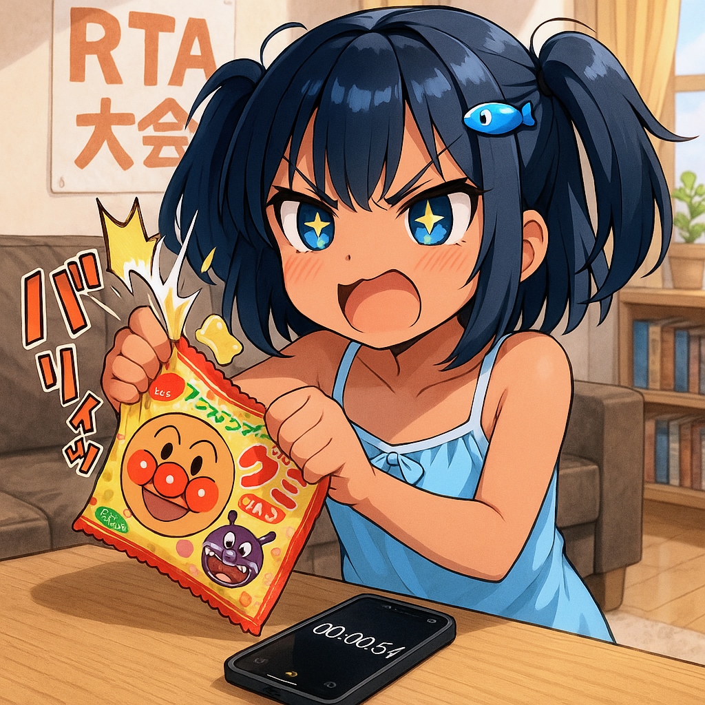 アンパンマングミ開封RTAをするこなつちゃん | の人気AIイラスト・グラビア