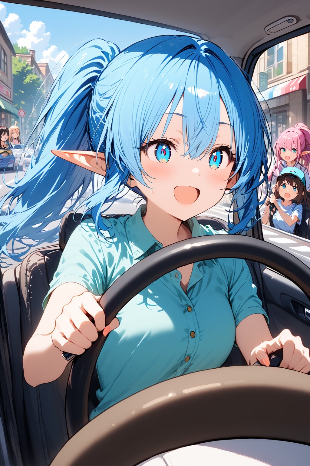 今日はドライブです | の人気AIイラスト・グラビア