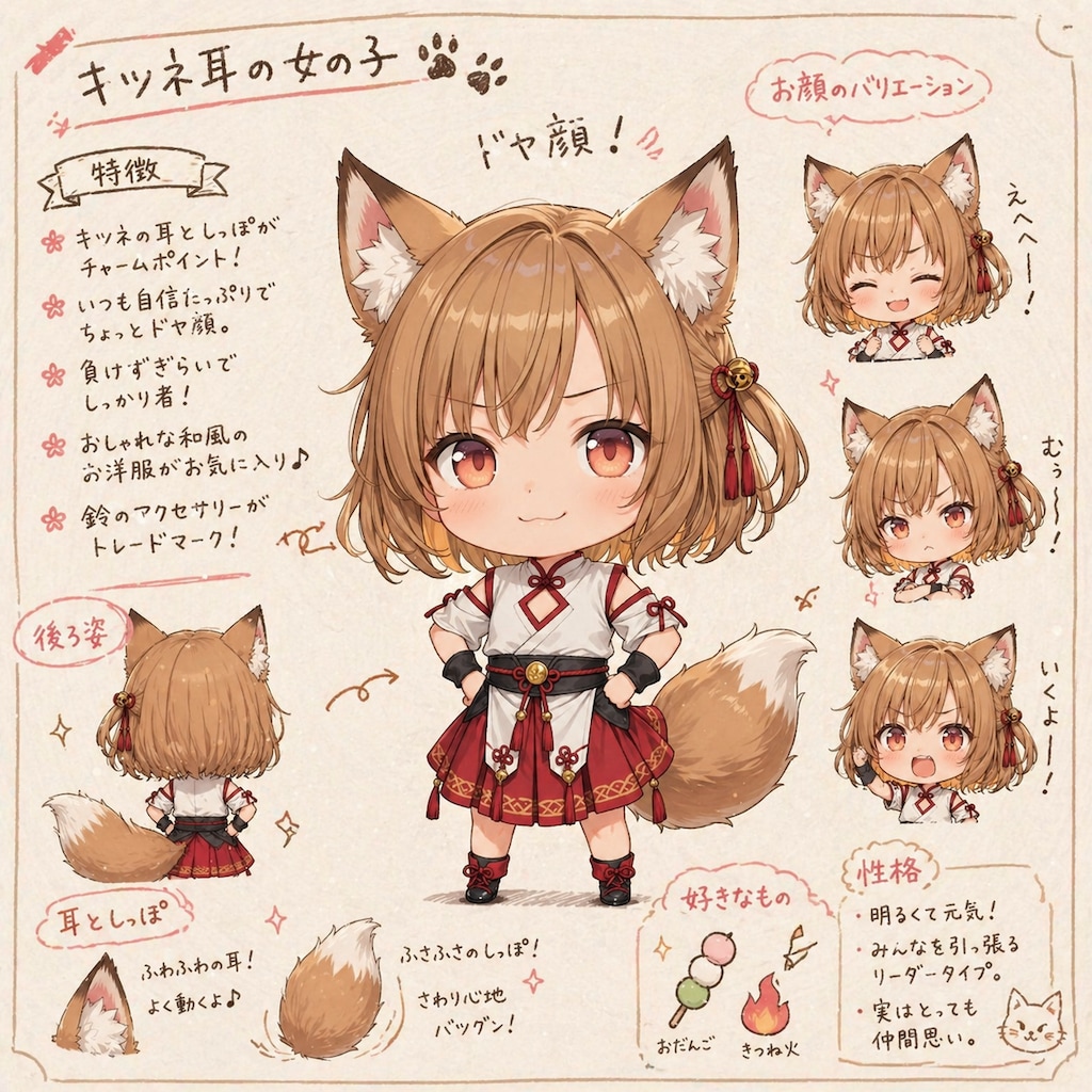キツネ耳娘