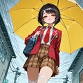 雨の日の女の子 2025　その１８ 4枚目