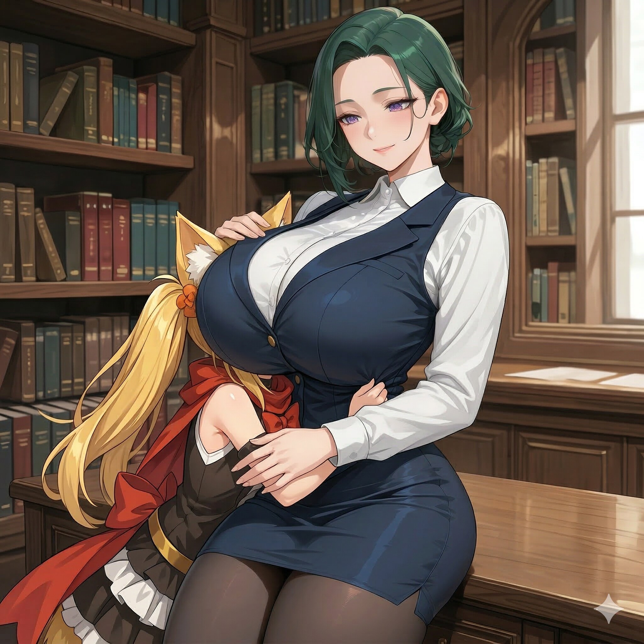 のなめさんの翠緒さんに懐く