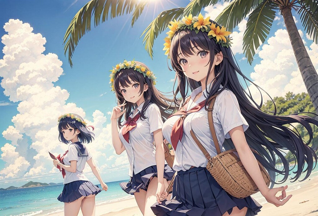 無人島とJK
