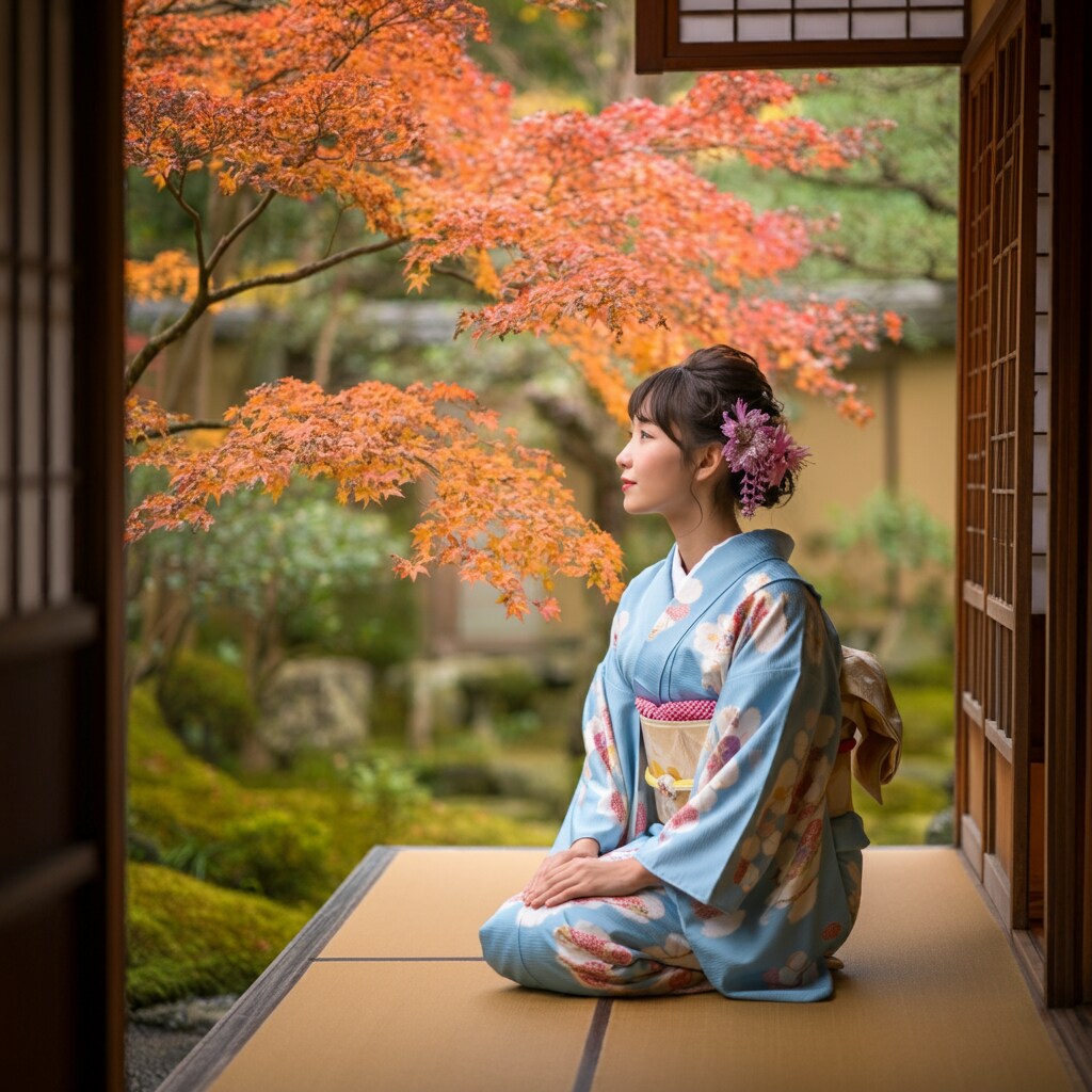落ち葉焚き