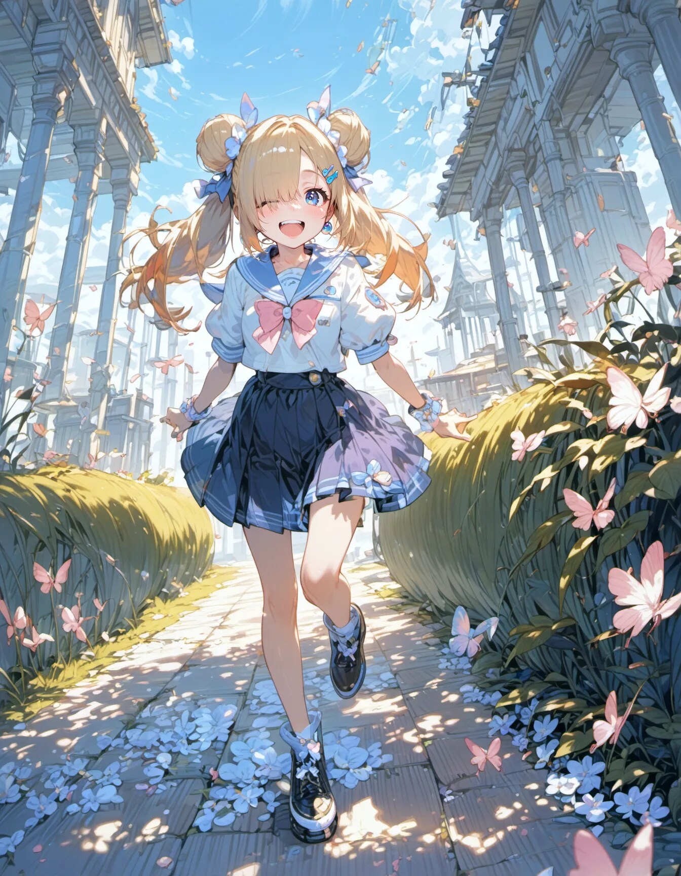 Butterfly Path | の人気AIイラスト・グラビア