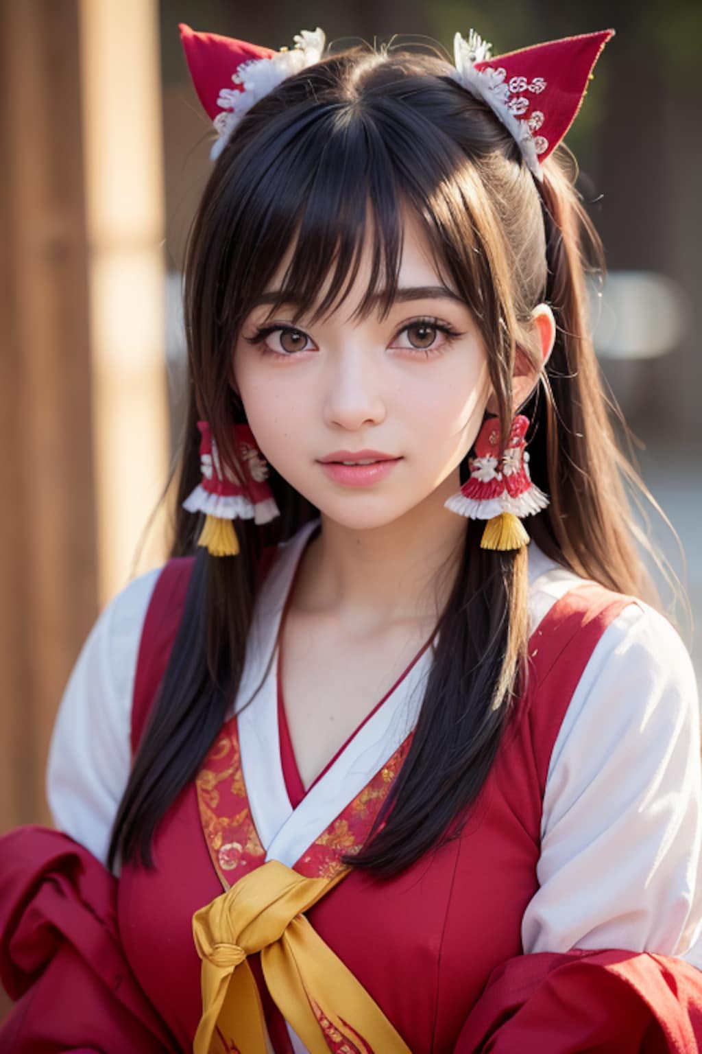 AIコスプレ：霊夢