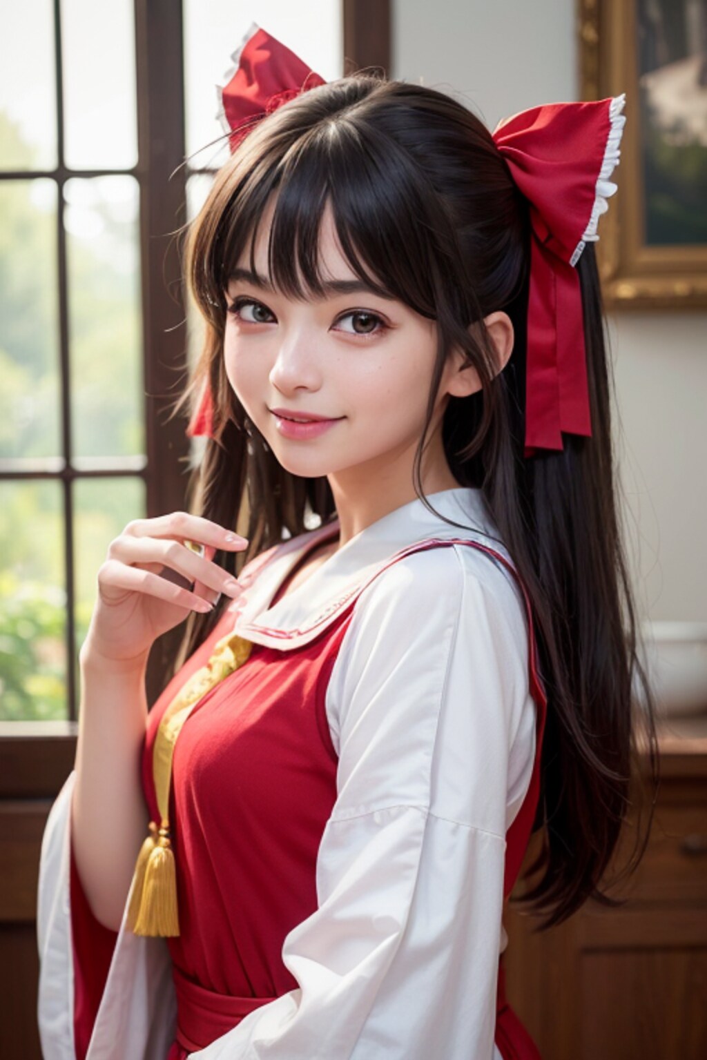 AIコスプレ：霊夢