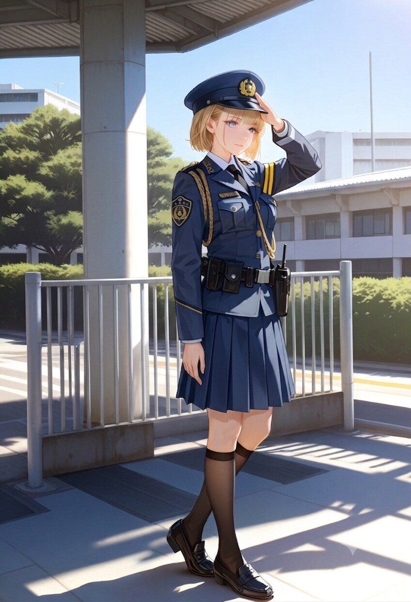 1日所長になったアイドルの女の子