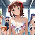 アイドルマスター　天海 春香　ビキニ！🐲 4枚目