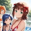 アイドルマスター　天海 春香　ビキニ！🐲 3枚目