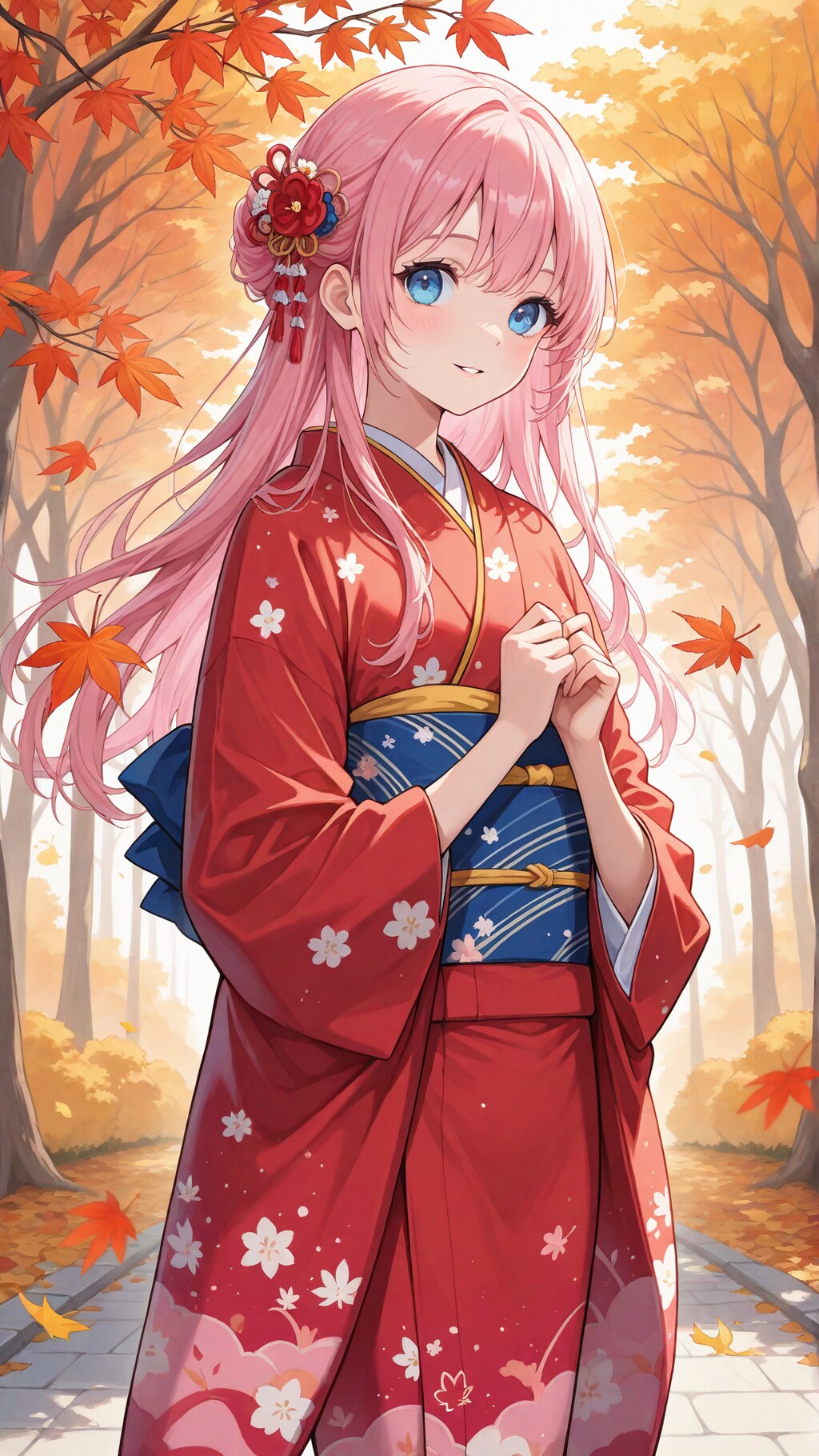 来栖木陰と紅葉