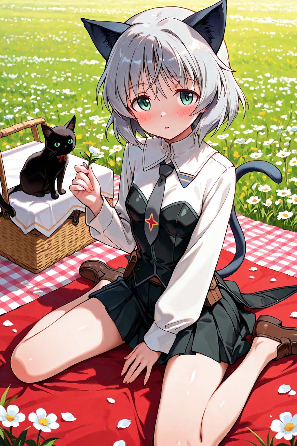 サーニャ | の人気AIイラスト・グラビア