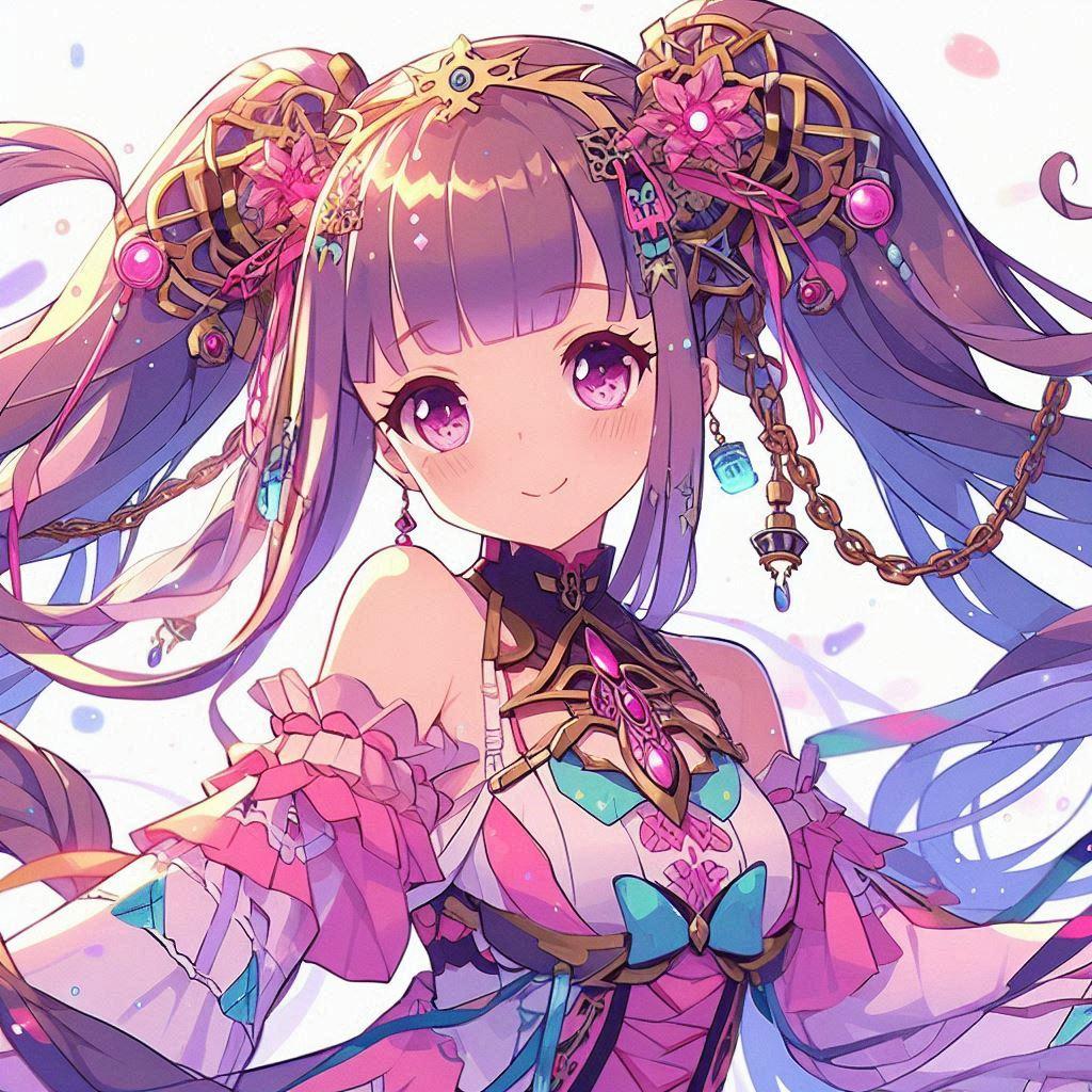 可愛い女の子　500
