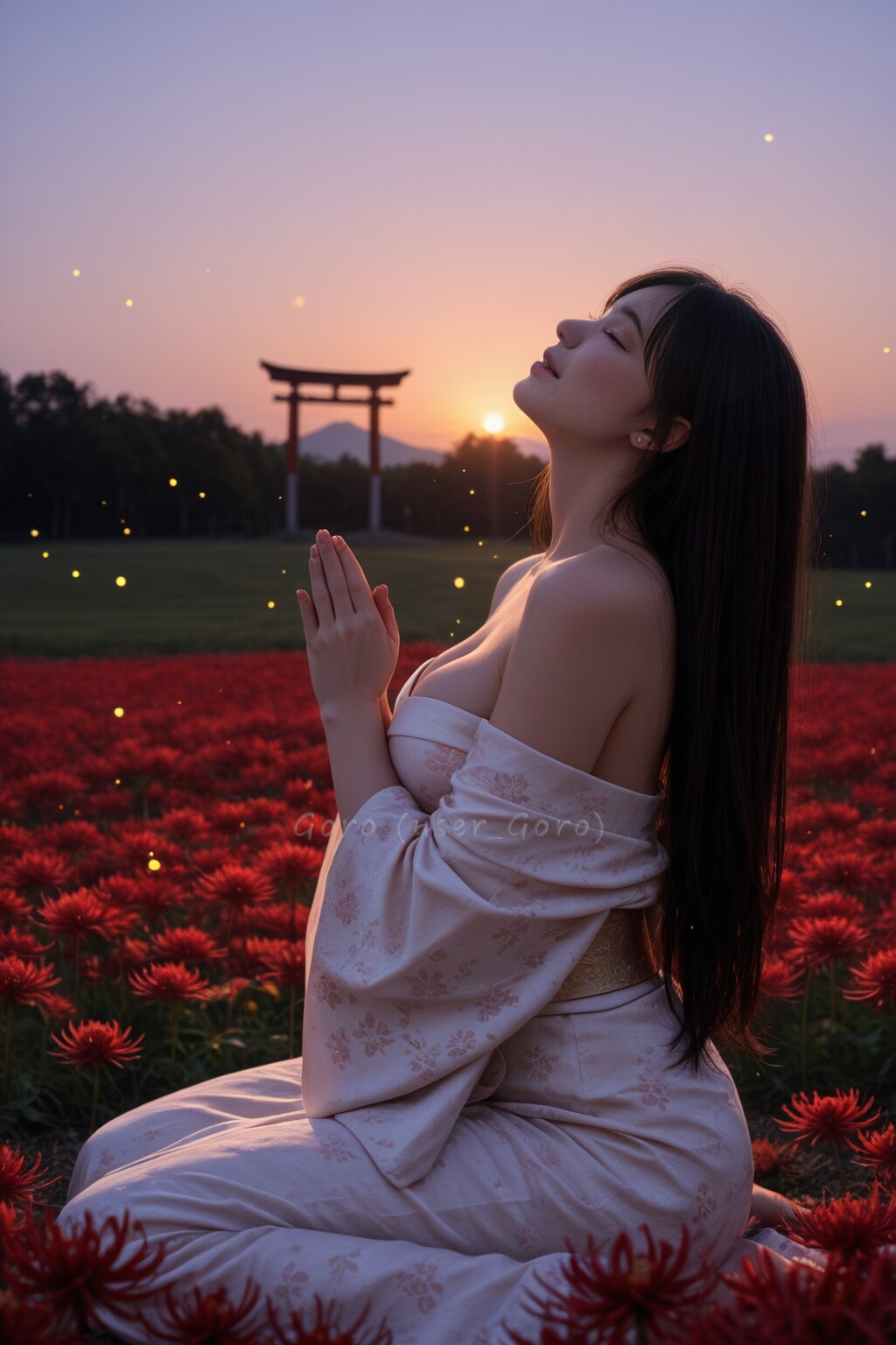 祈り、曼殊沙華(全年齢)