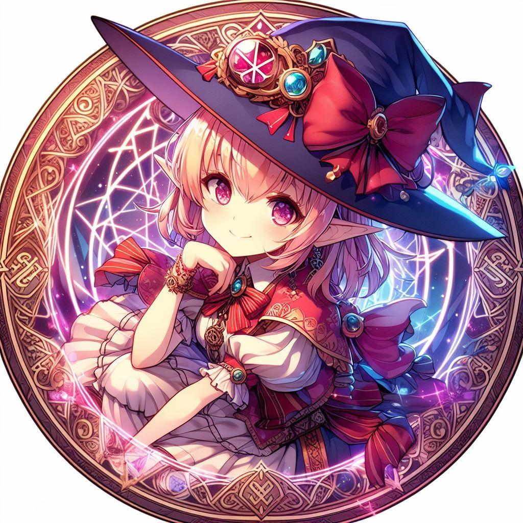 エルフちゃん缶バッジ