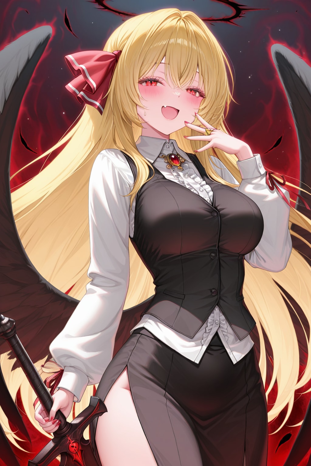 EXな感じのルーミアさん！