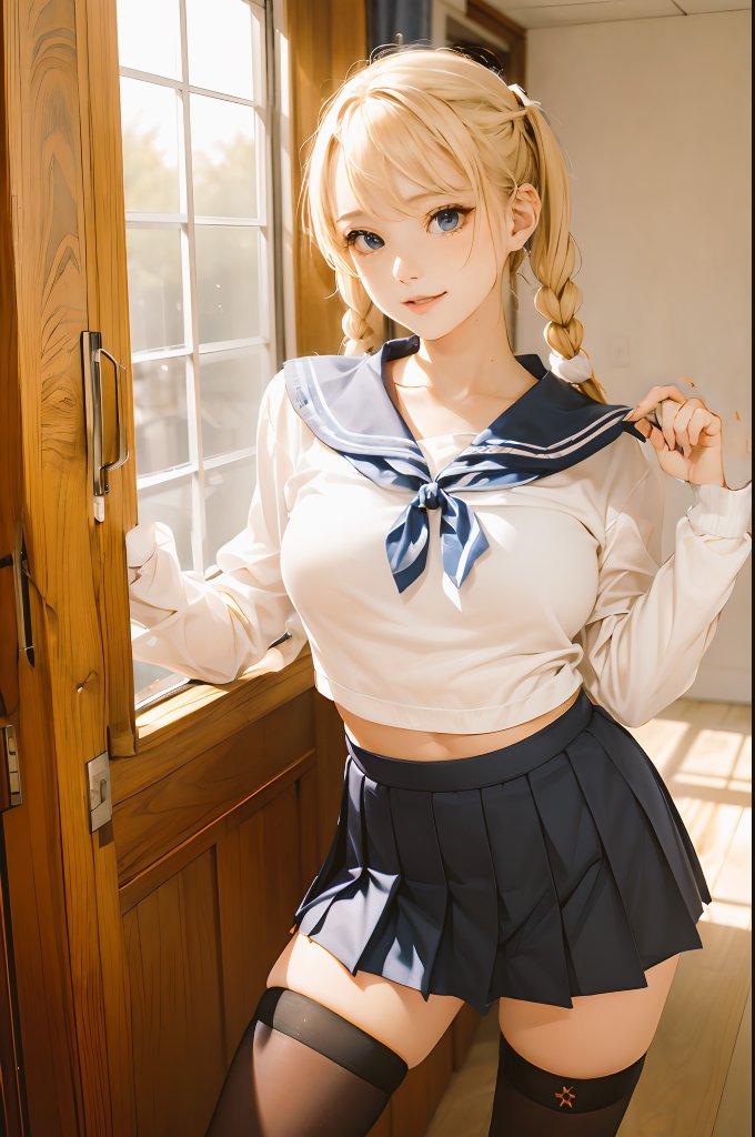 どう❓日本の女子高生姿🥰