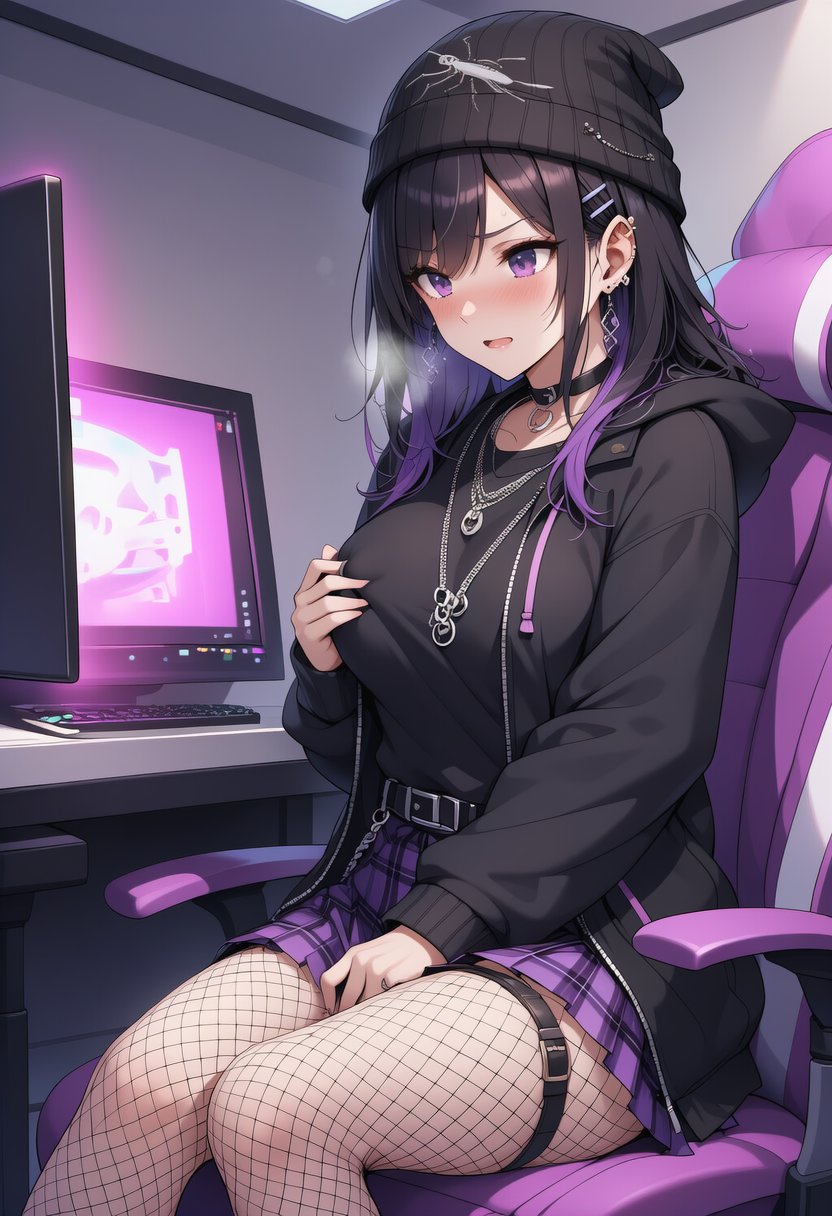 「うわぁ…このエロゲー抜きゲーじゃないって聞いてたけどえっちシーン濃厚すぎっしょ…こんなにずっぽし入ってるの見せつけられたら…んっ…」