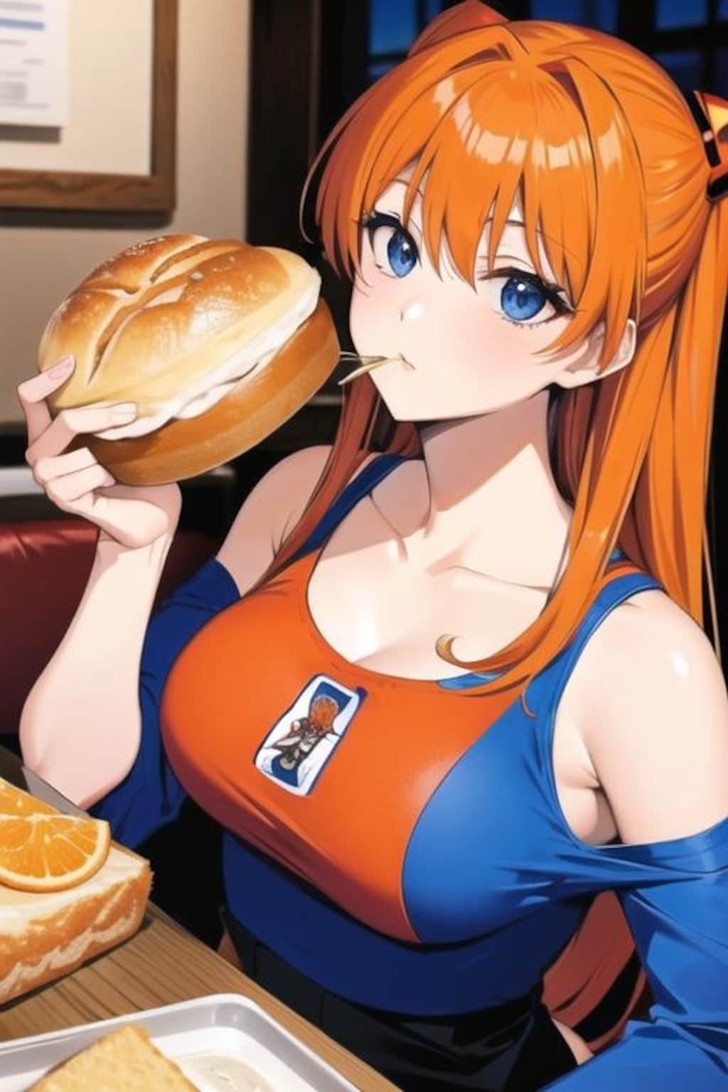 アスカ、パン