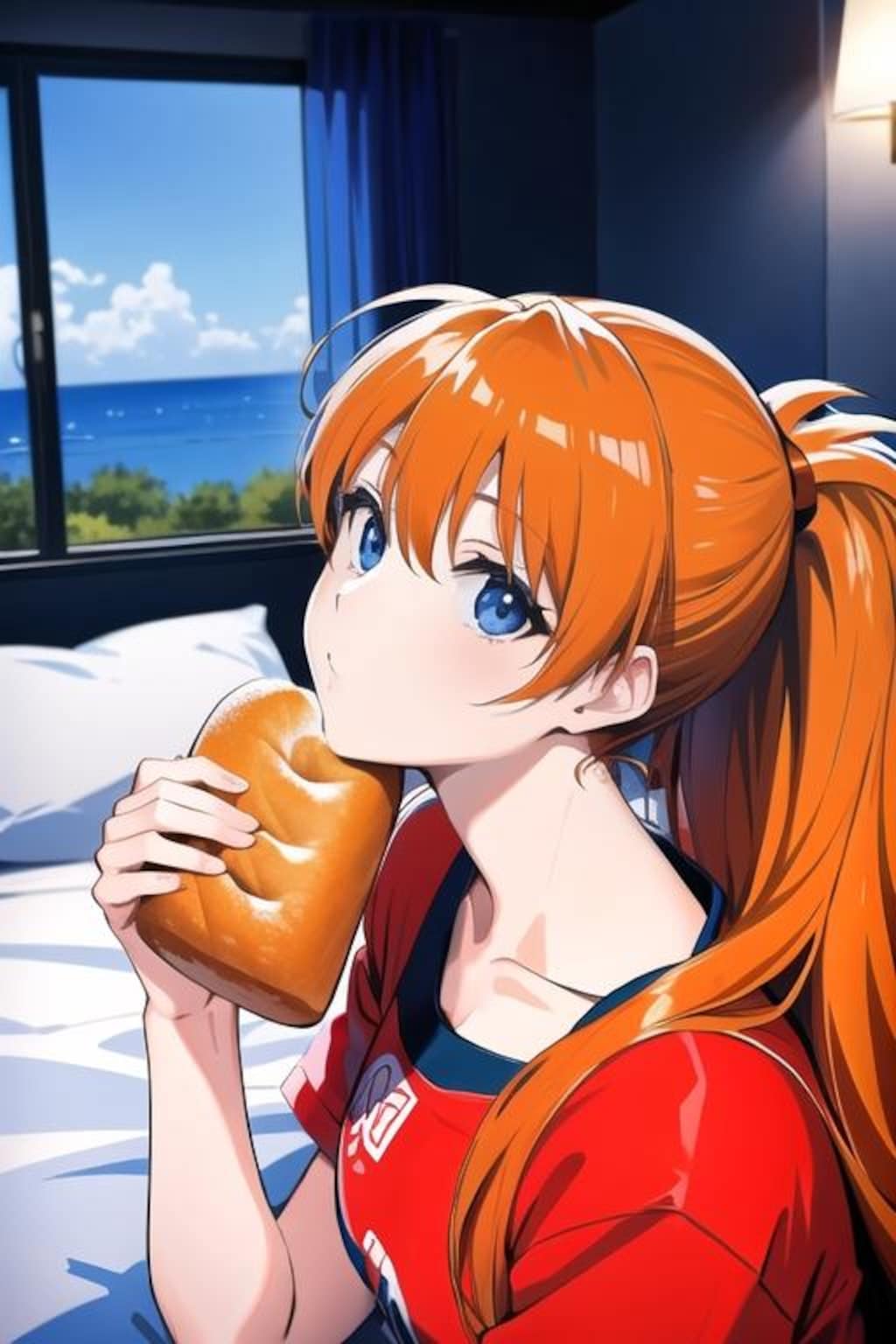 アスカ、パン