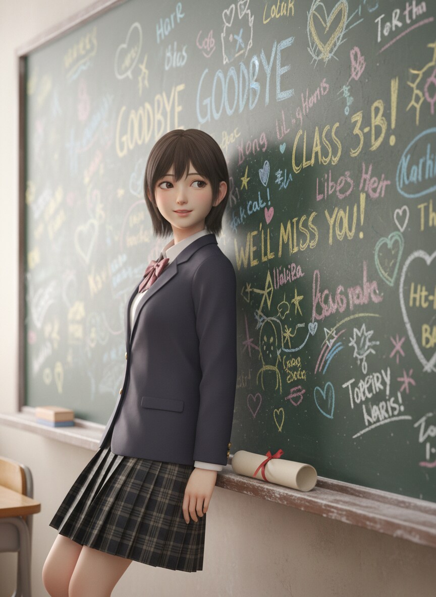 卒業 | の人気AIイラスト・グラビア