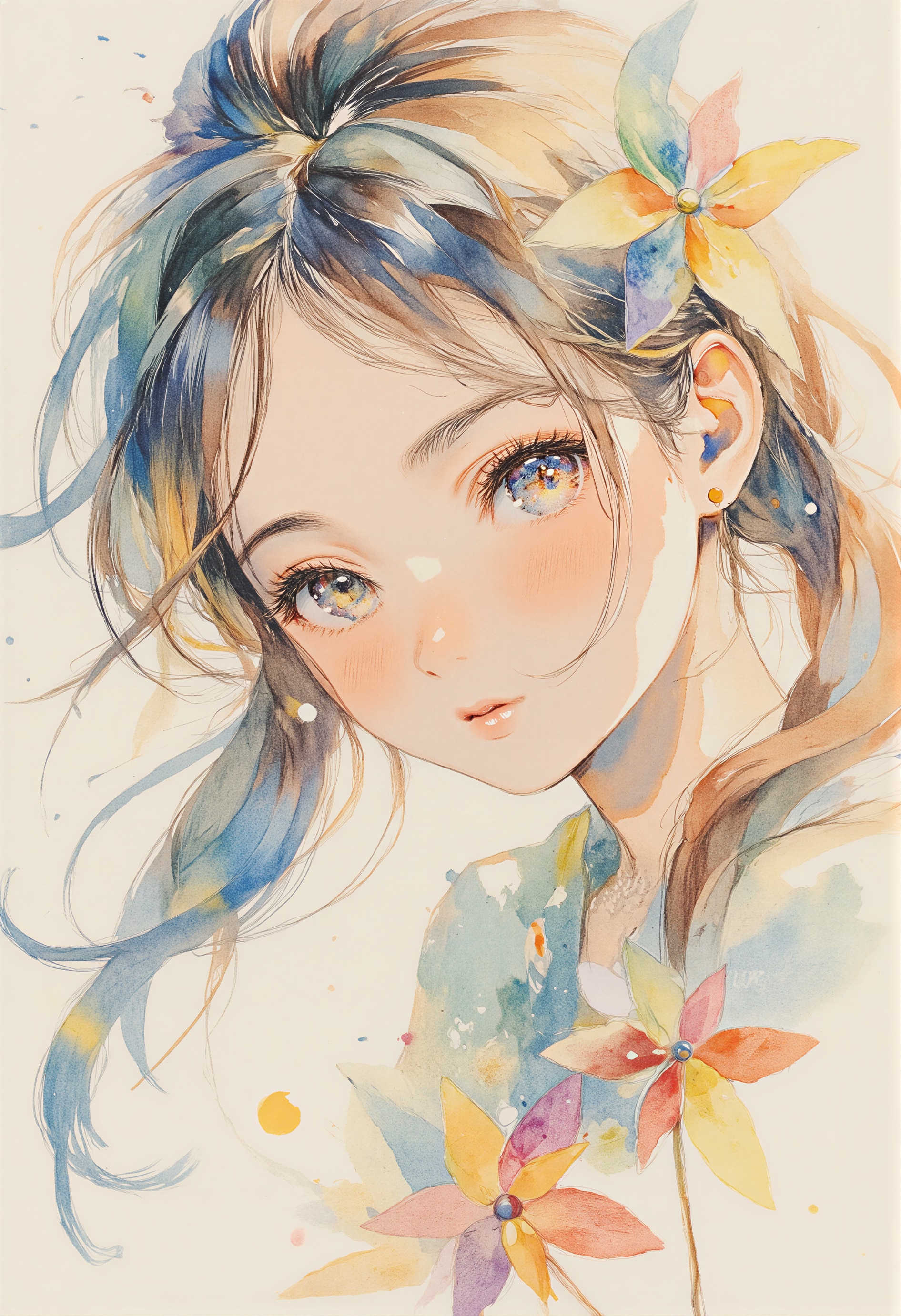 色づく風