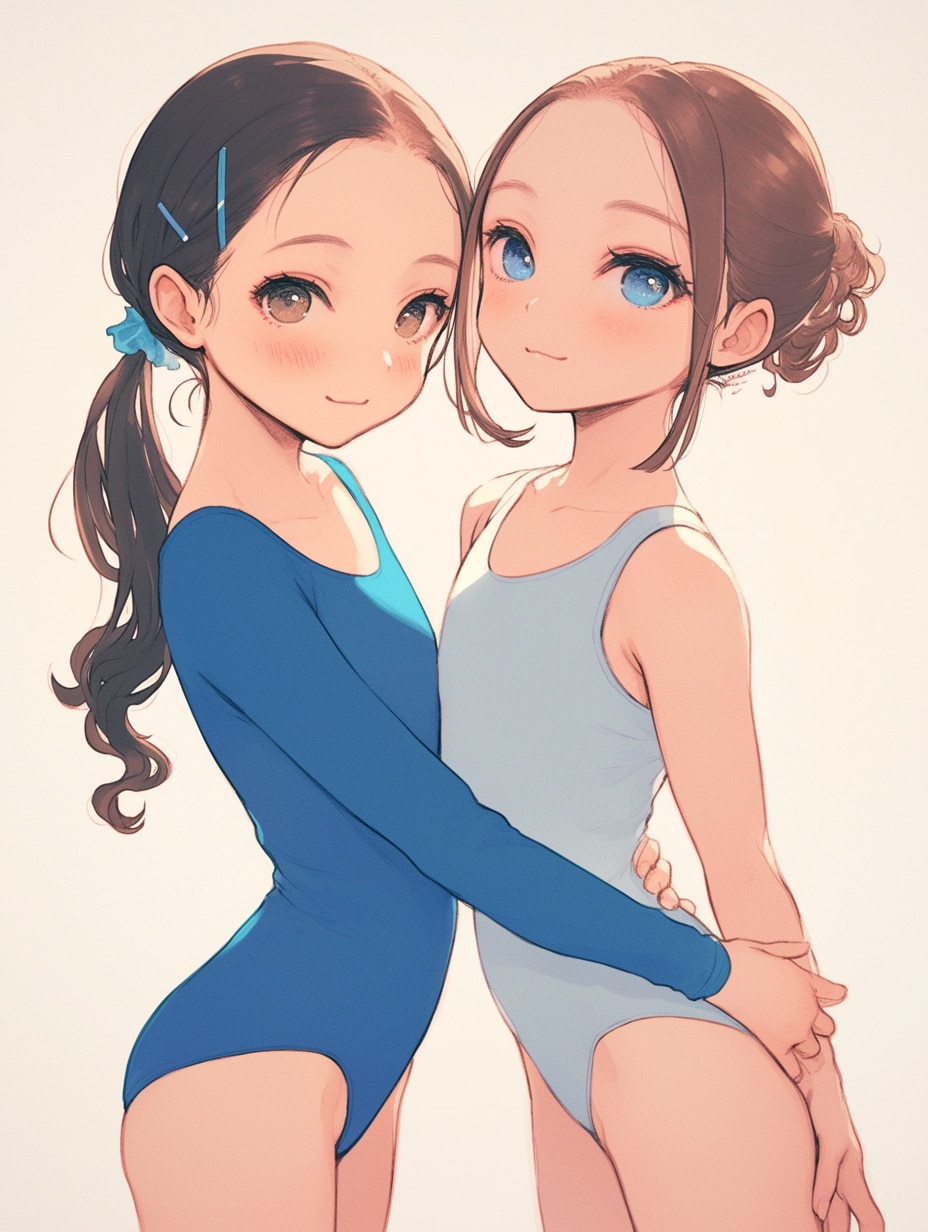 レオタード少女15 | の人気AIイラスト・グラビア