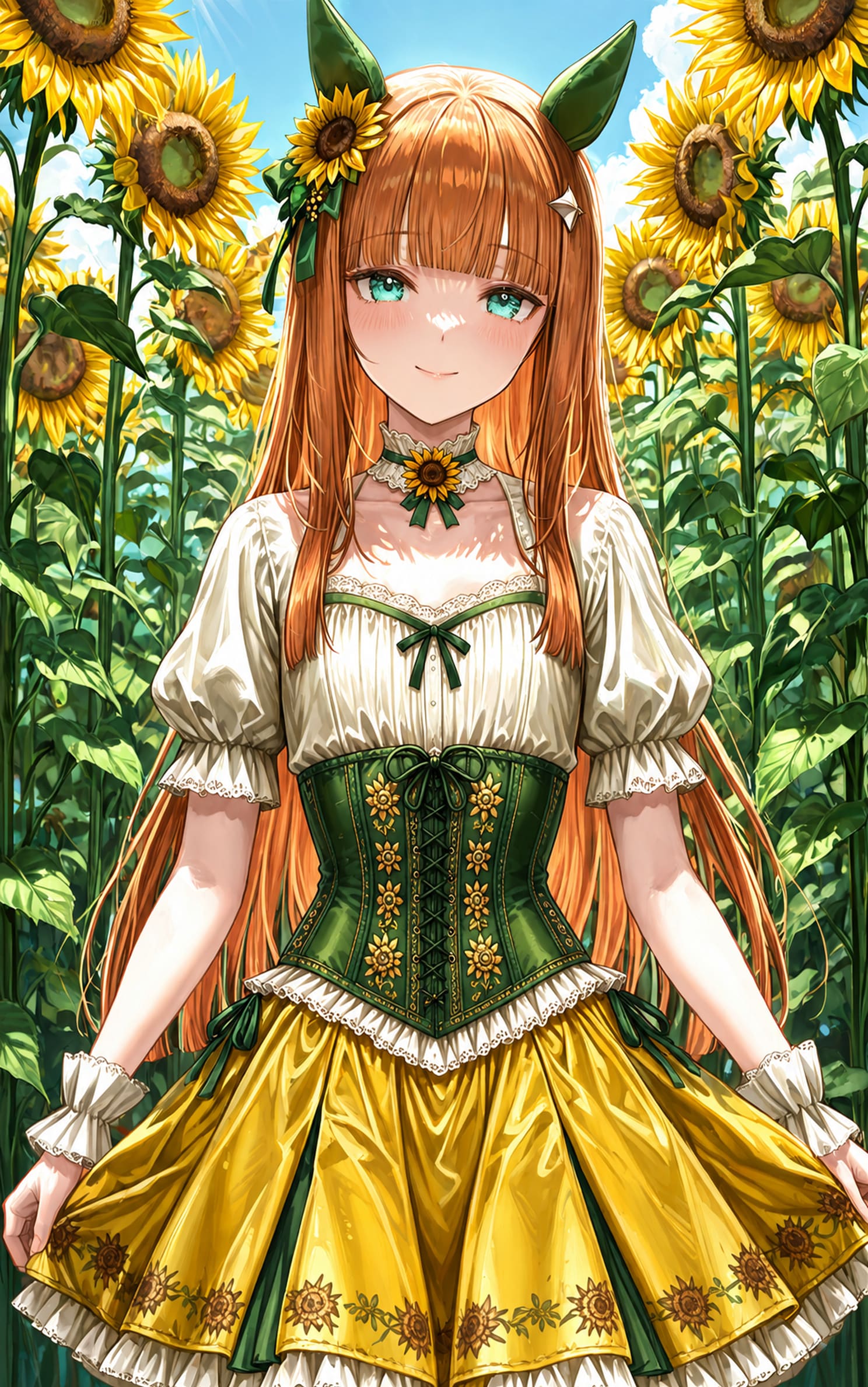 ひまわりスズカ | の人気AIイラスト・グラビア