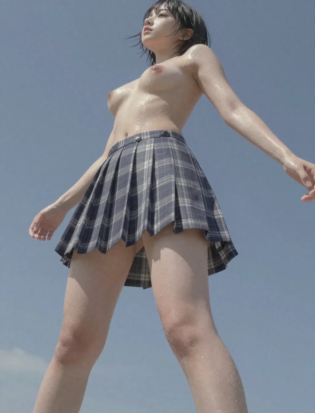【リクエストありがとうございます！】ミニスカトップレス