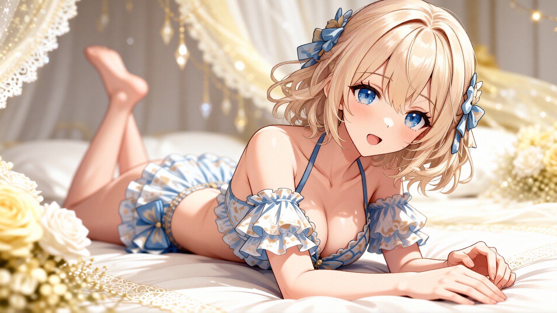 金髪少女と水着　その12-5