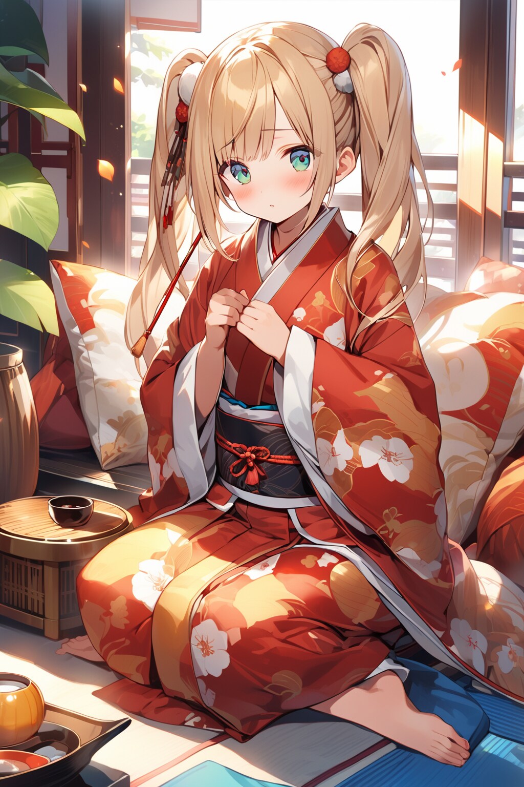 着物の女の子 | の人気AIイラスト・グラビア