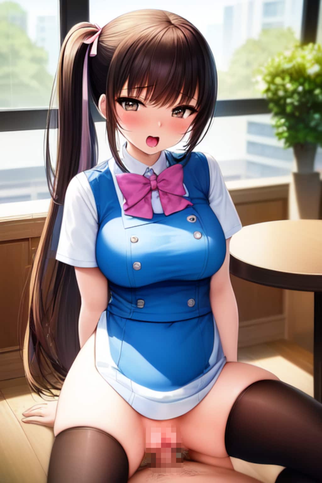 店長にやられちゃうウエイトレスちゃん