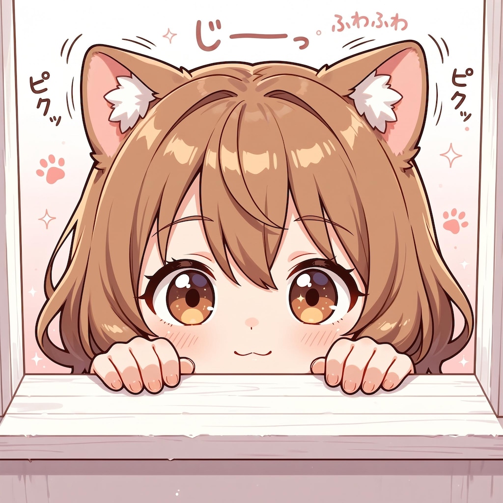 ひょっこり👀