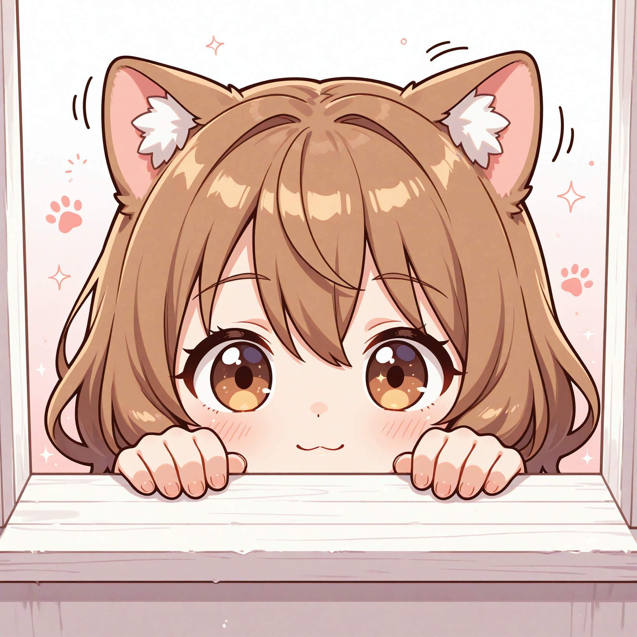 ひょっこり👀 | の人気AIイラスト・グラビア