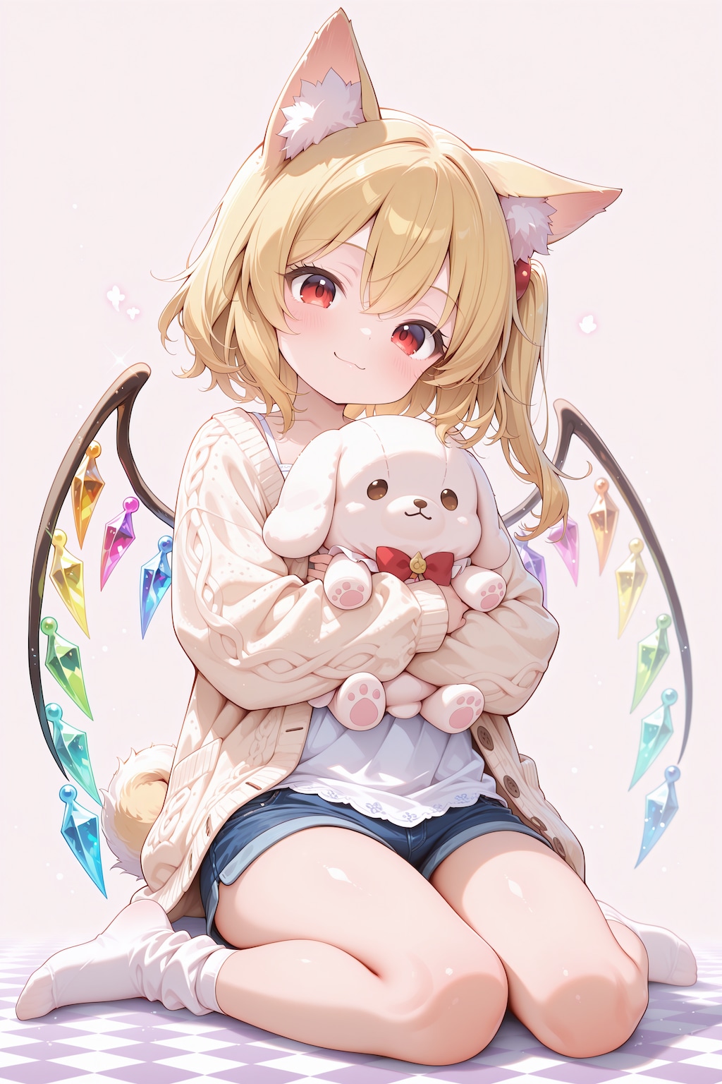 ふわふわを抱きしめて