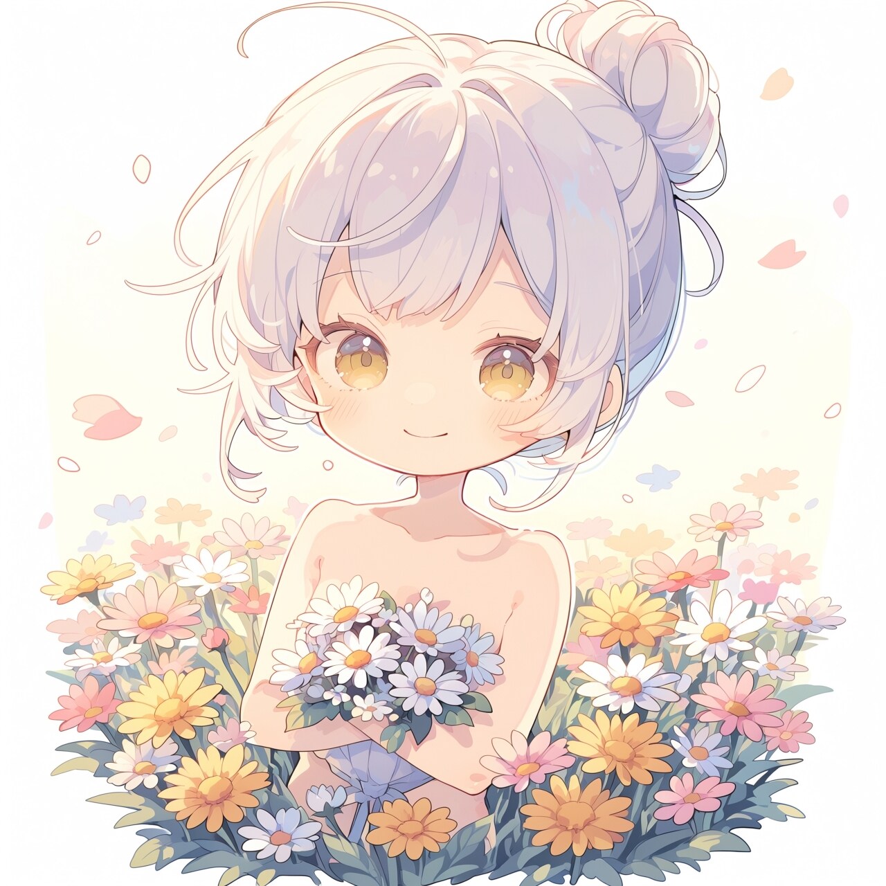 花畑 | の人気AIイラスト・グラビア