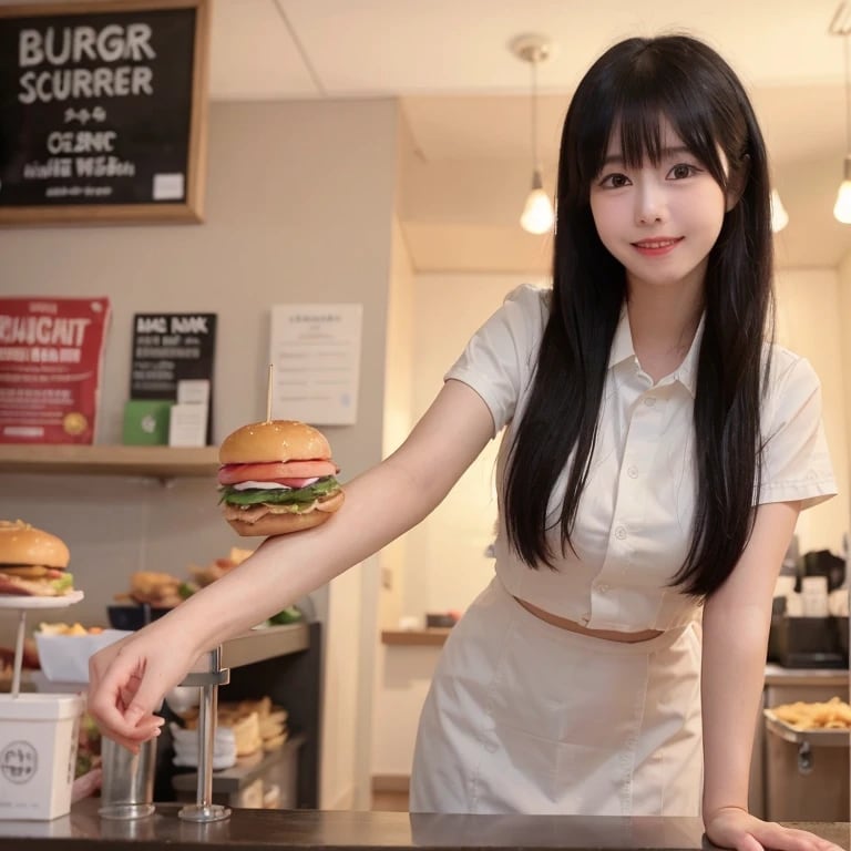 黒髪ロングでクルーの美女８２ | の人気AIイラスト・グラビア