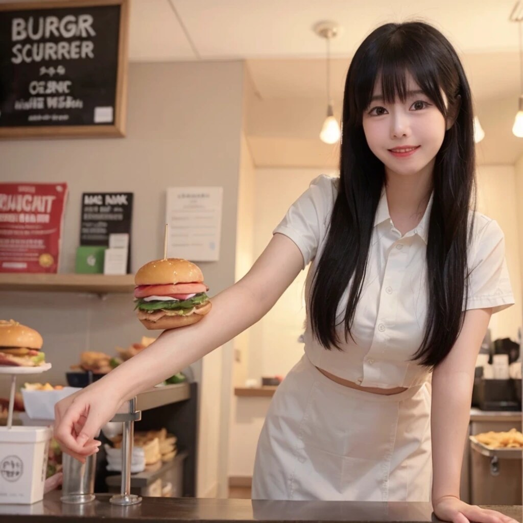 黒髪ロングでクルーの美女８２