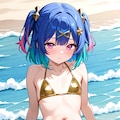 Re.金色ビキニの女の子 5枚目