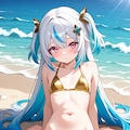 Re.金色ビキニの女の子 3枚目